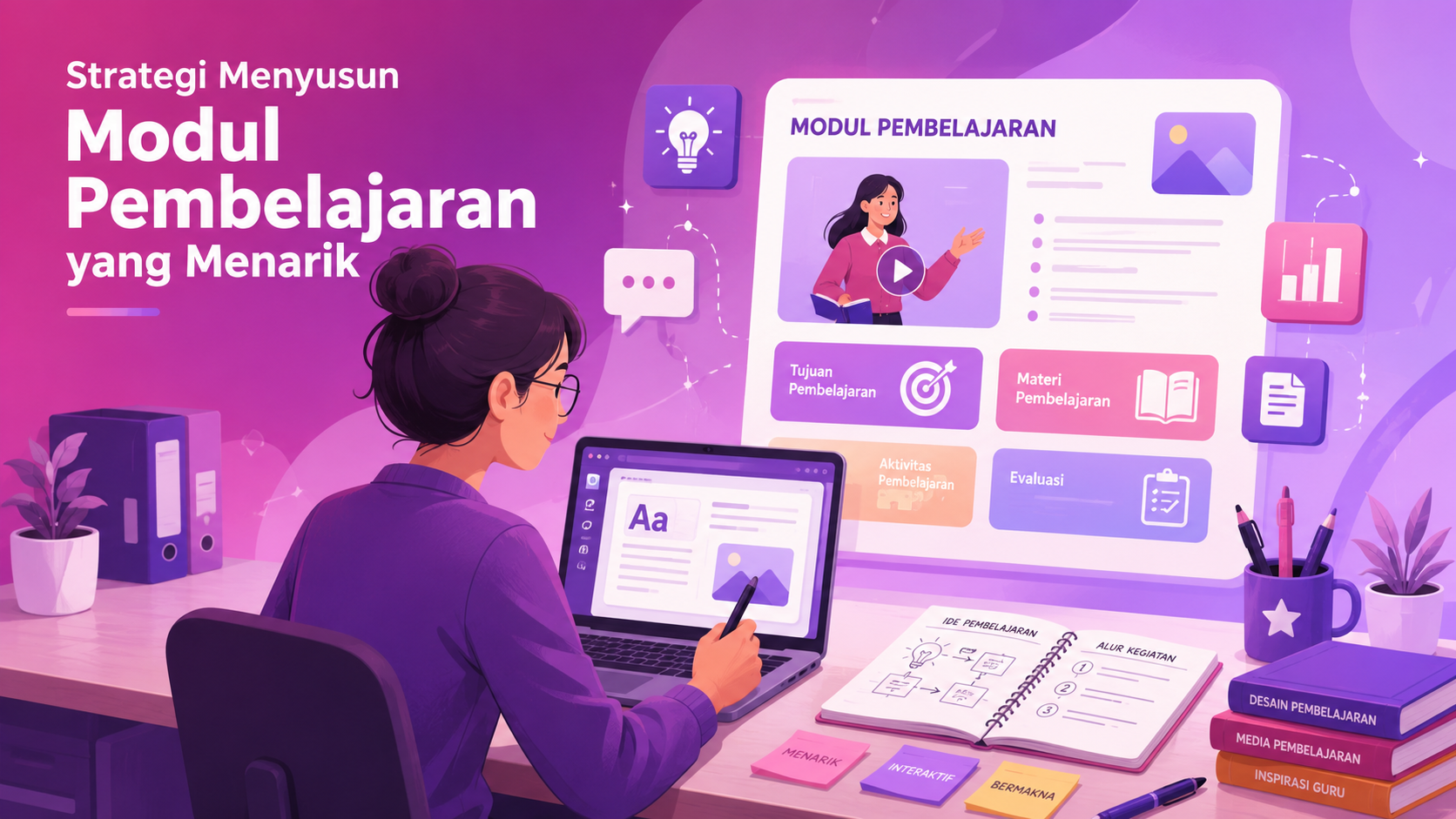Strategi Menyusun Modul Pembelajaran yang Menarik